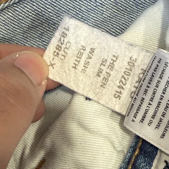 Hiroshi Kato Selvedge Jeans 31 Blue Pen Slim Streeatwear Japan Denim - Picture 8 of 11